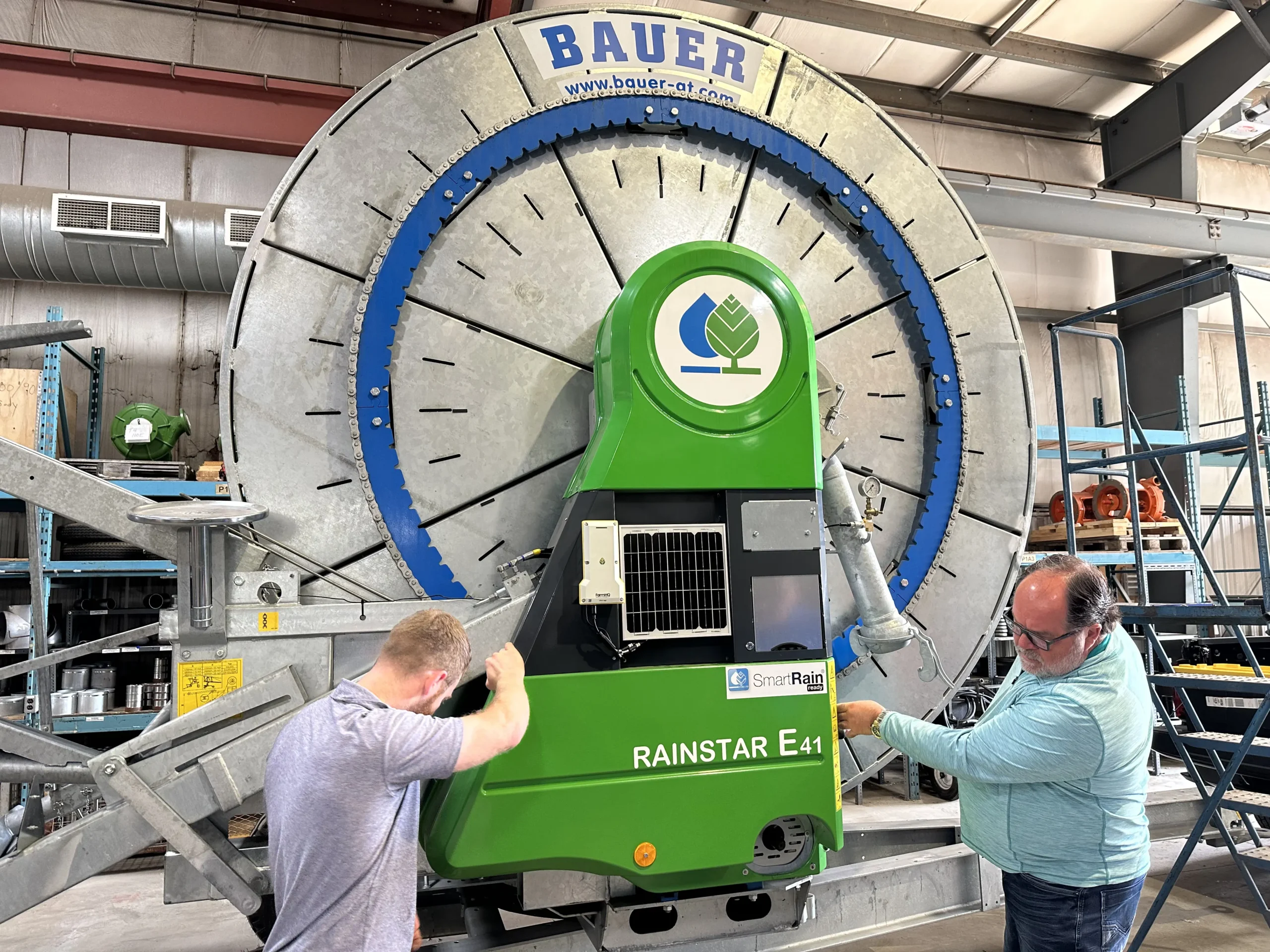 Bauer Hose Reel Irrigation System with FarmHQ